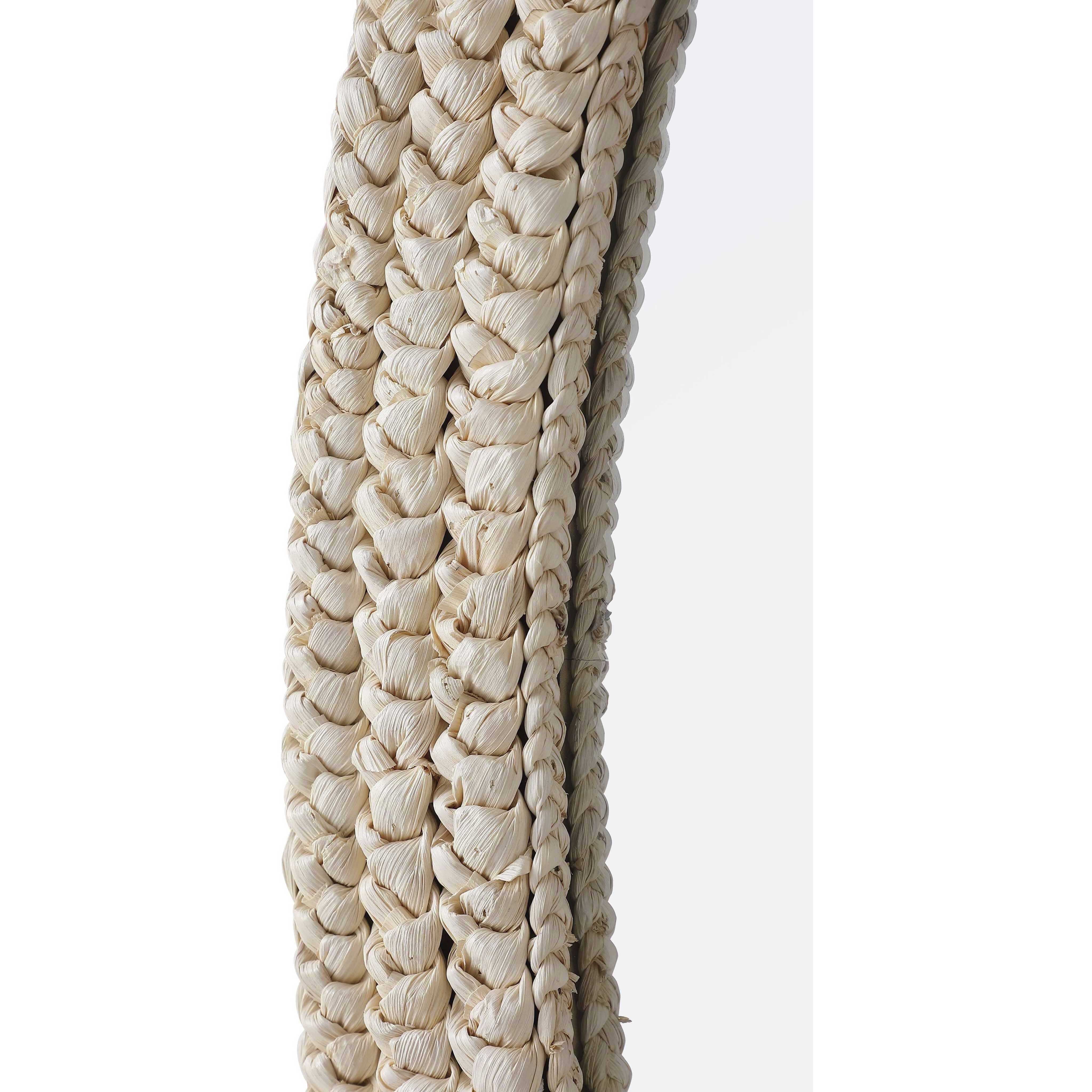 Marlowe 42 X 30 inch Linen White Mirror