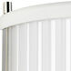 Corona 1 Light 8.25 inch White ADA Sconce Wall Light