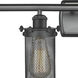 Austere Bleecker LED 36 inch Matte Black Bath Vanity Light Wall Light