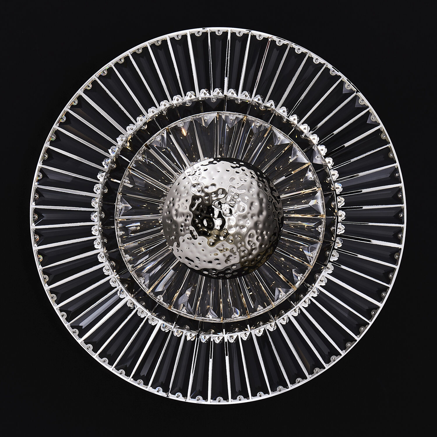 Rosetta Wall Sconce Wall Light in Polished Nickel