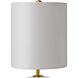 Orb 16 inch 60.00 watt Natural Stone Mini Lamp Portable Light