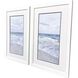 Tranquil Ocean Blue Framed Art, Propac