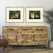 Tiger Tiger Green and Orange and White Framed Art, Propac
