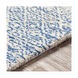 Maroc 90 X 60 inch Denim/Cream Rugs