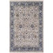 Maida 36 X 24 inch Navy/Sea Foam/Dark Brown/Cream Rugs, Wool and Viscose