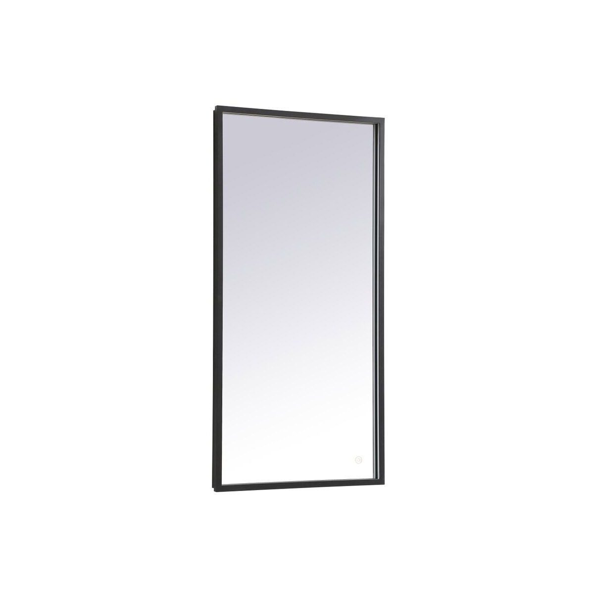Pier 30 X 20 inch Black LED Mirror