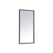 Pier 30 X 20 inch Black LED Mirror