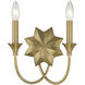 Sullivan 2 Light 10 inch Warm Brass Wall Sconce Wall Light