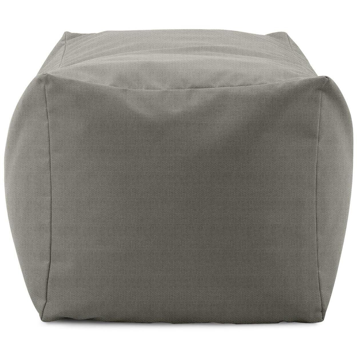 Driftwood 18.25 inch Sand Outdoor Pouf Bench