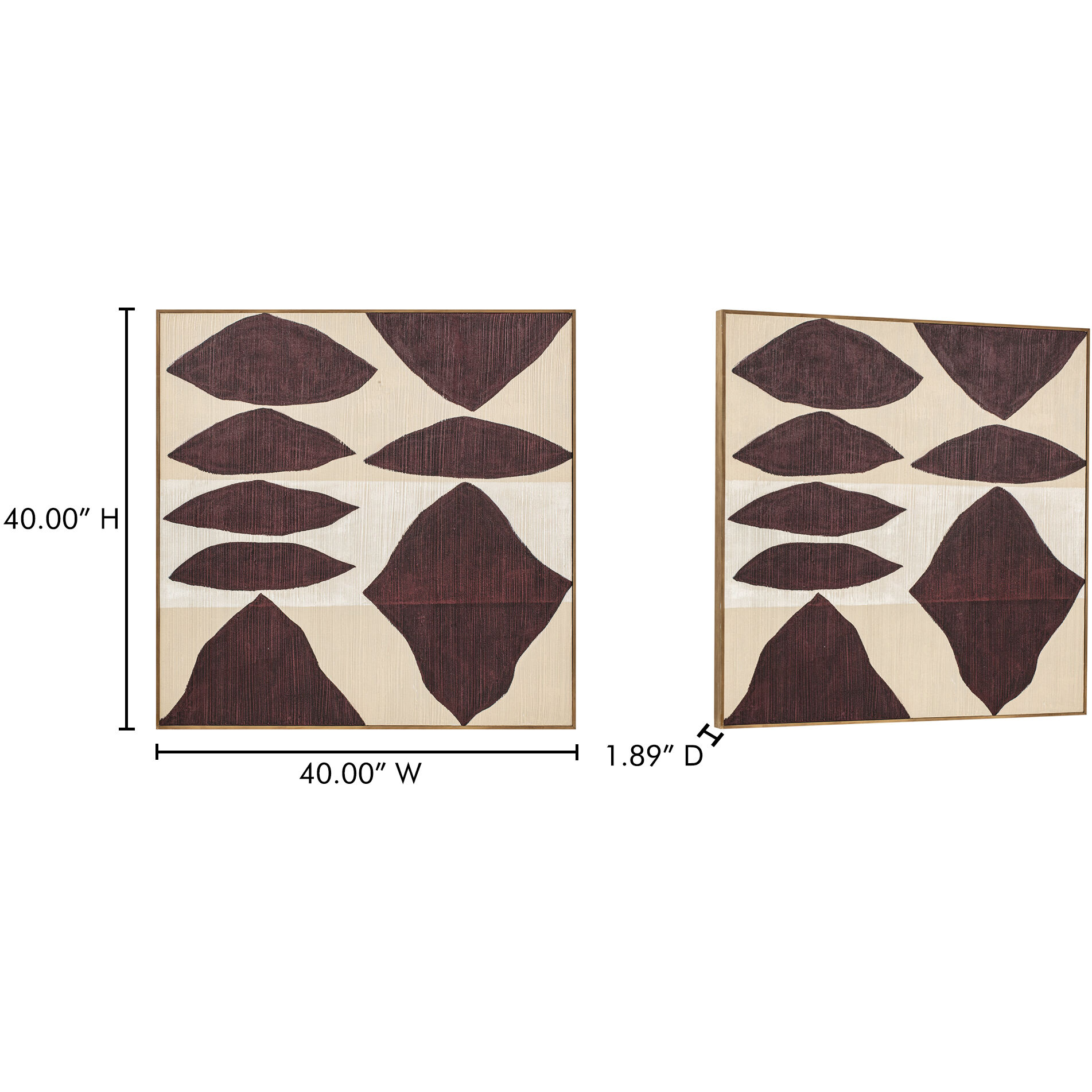 Amada 40 X 40 inch Painting