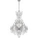 Century 20 Light 37 inch Polished Silver Chandelier Ceiling Light