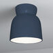 Radiance Collection - Hourglass 1 Light 7.5 inch Midnight Sky Flush-Mount Ceiling Light in Replaceable Bulb, Form+Finish+Function