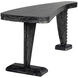 Zigmund 69.5 X 26 inch Cinder Black Desk