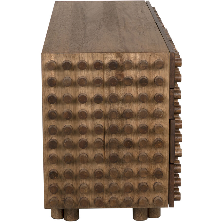 Haruko 72 X 22.5 inch Dark Walnut Sideboard