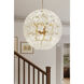 Bloome 12 Light 30 inch Legacy Brass Pendant Ceiling Light