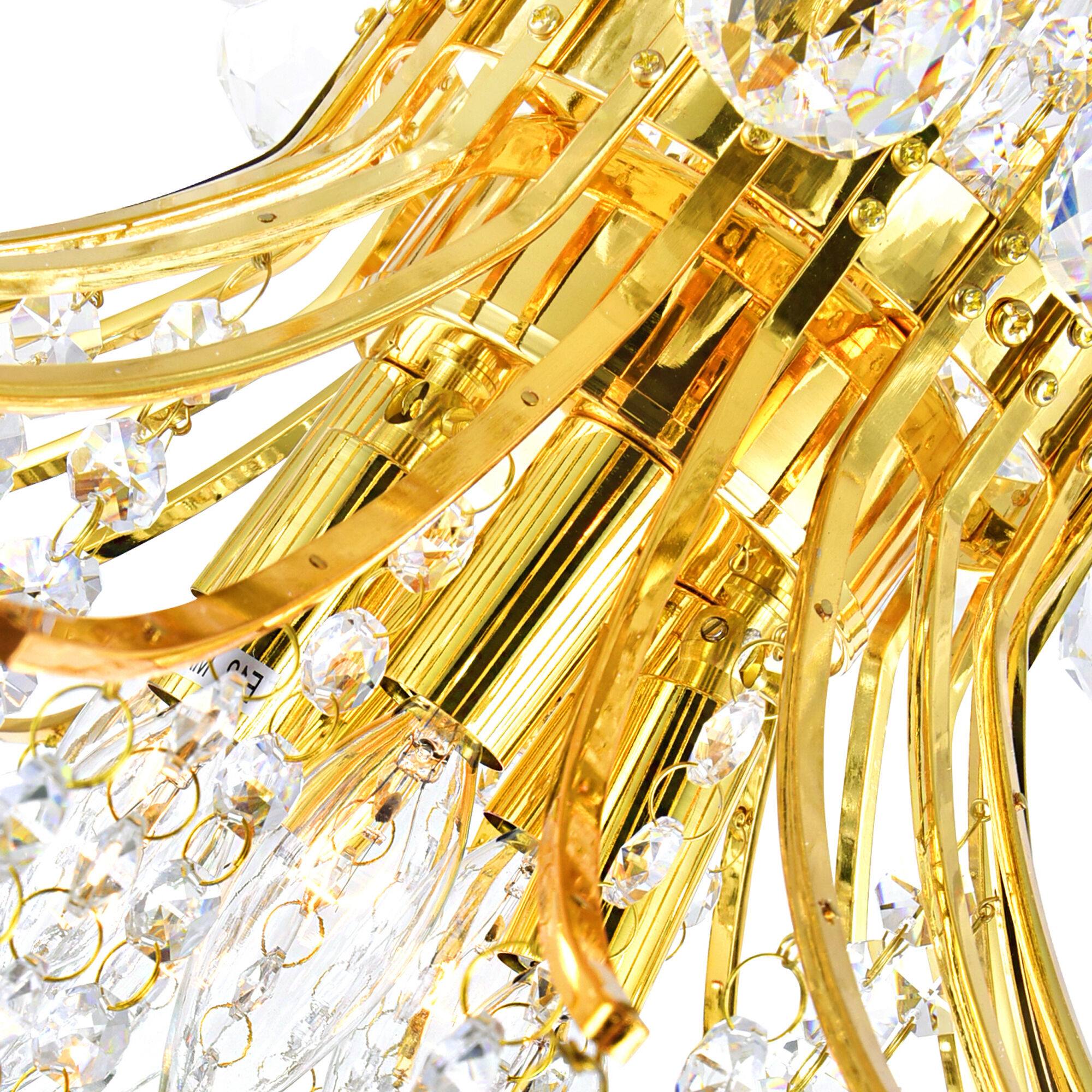 Princess 10 Light 24 inch Gold Down Chandelier Ceiling Light