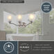 Bellwood 3 Light 21.75 inch Satin Nickel Bathroom Light Wall Light