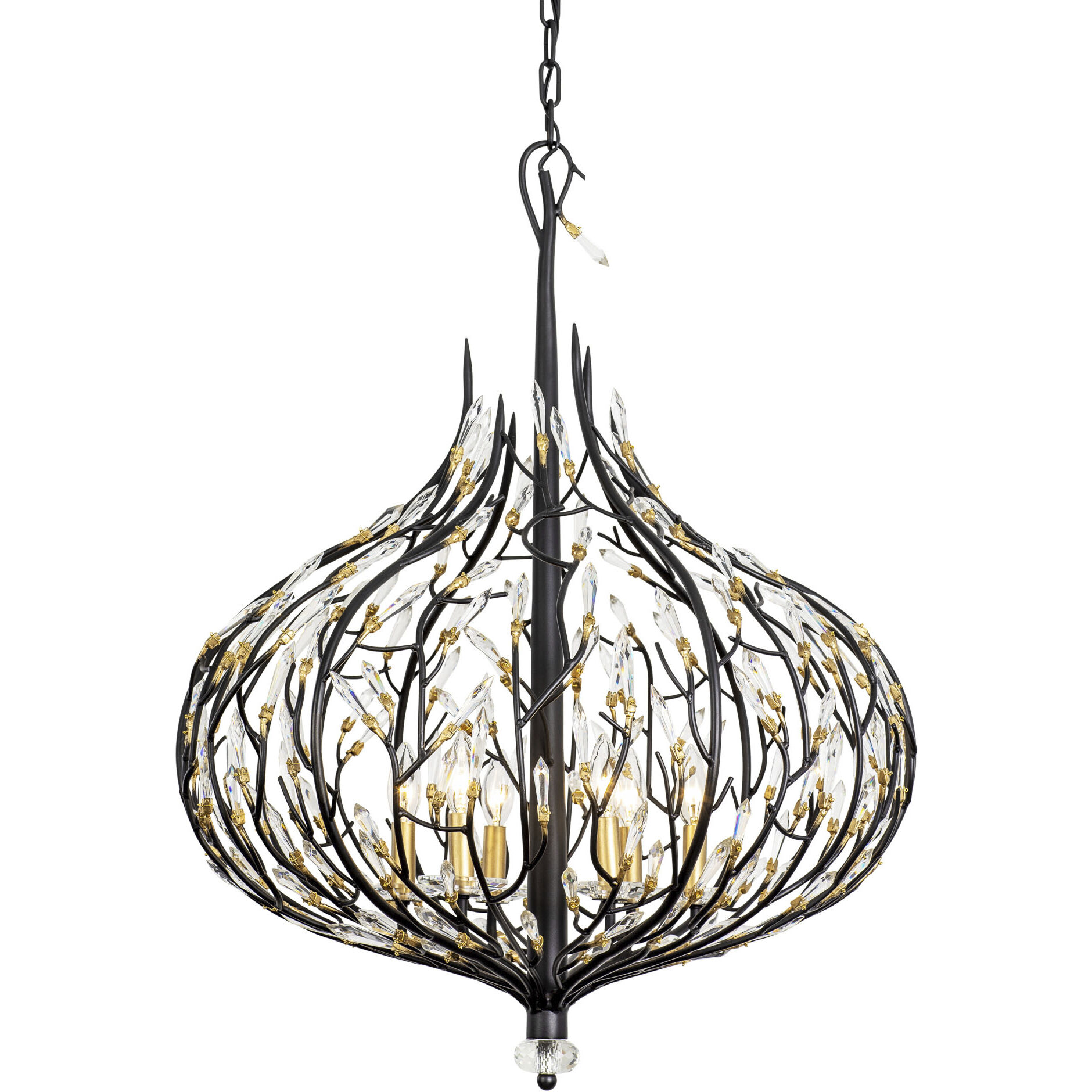 Bask 6 Light 26.50 inch Pendant