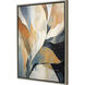 Rhythms of Flow Blue and Orange and White Canvas, Propac