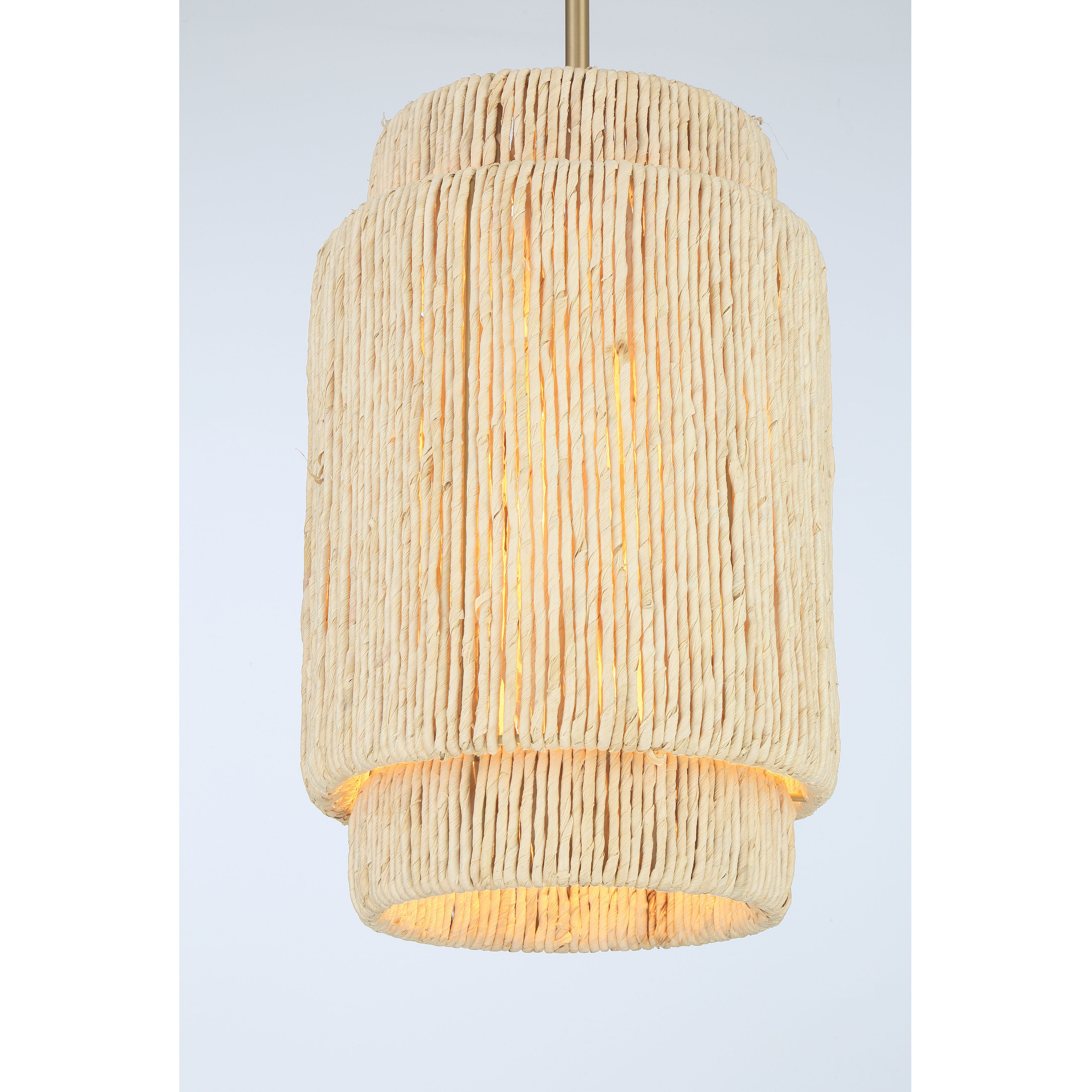 Caviana 1 Light 10 inch Signature Brass Pendant Ceiling Light