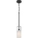 Ole' 1 Light 4 inch Matte Black Pendant Ceiling Light