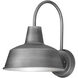 Pier M 1 Light 10.75 inch Weathered Zinc Outdoor Wall Mount