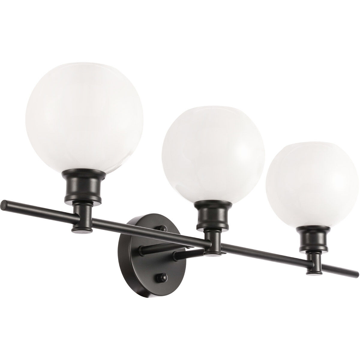 Syracuse 3 Light 28 inch Black Wall sconce Wall Light