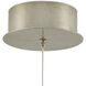 Piero 1 Light 6 inch Silver Multi-Drop Pendant Ceiling Light