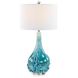 Bubbling Blue Table Lamp Portable Light