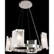 Claritas 4 Light 24 inch Nickel Chandelier Ceiling Light