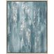Blue Echo Blue and Turquoise Canvas, The Studio