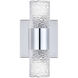 Vega LED 5 inch Chrome Wall Sconce Wall Light 