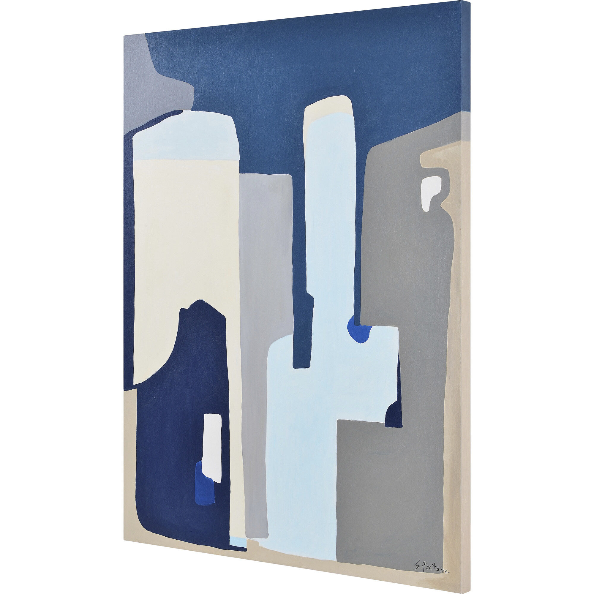 Citala Multicolor Canvas Art