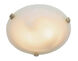 Signature 2 Light 12 inch Brushed Nickel Flush Mount Ceiling Light