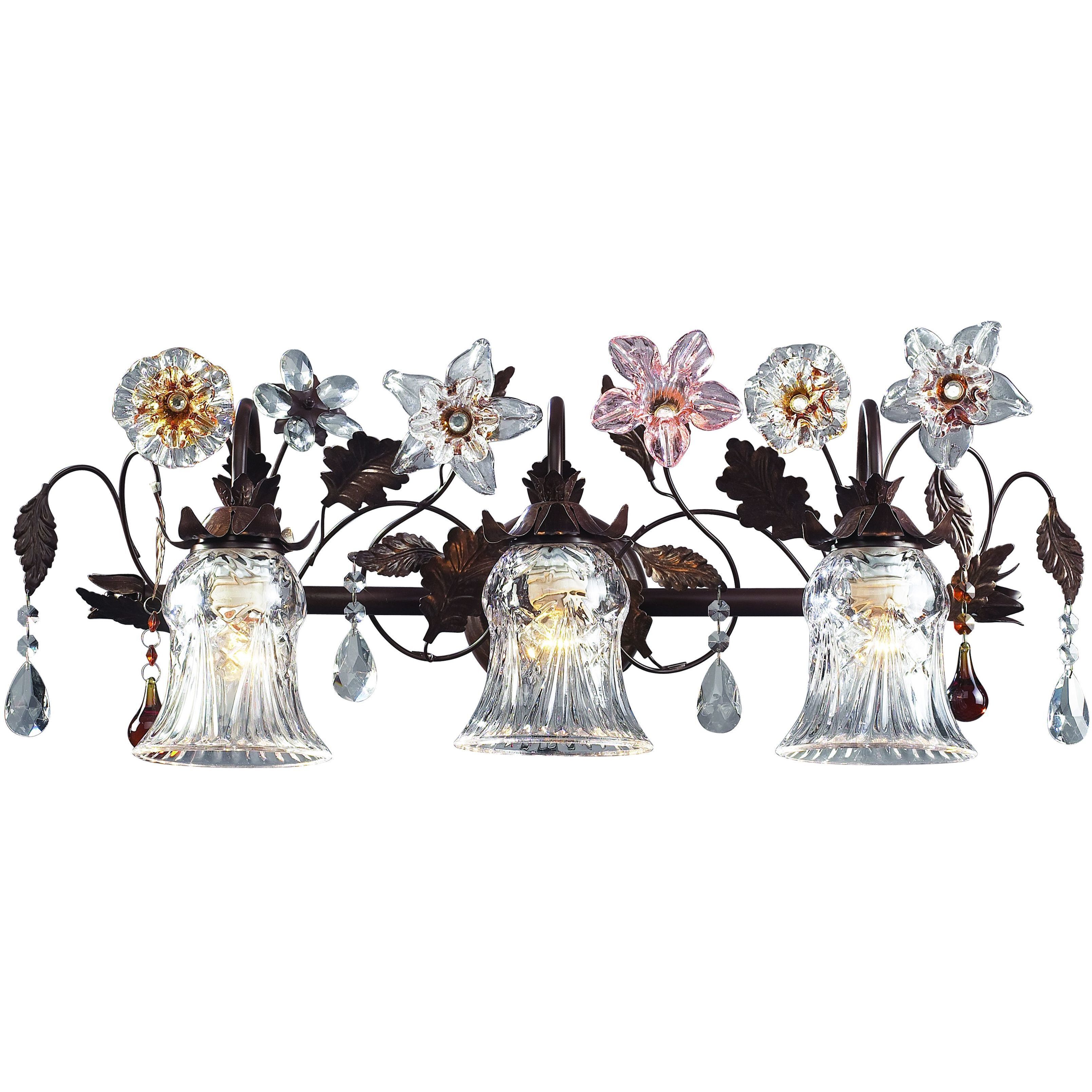Cristallo Fiore Vanity Light Wall Light