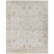 Once Upon a Time 141.73 X 106.3 inch Light Gray / Pale Blue / Gray / Tan / Light Olive / Dusty Coral Machine Woven Rug in 9 x 12