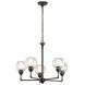 Niles 5 Light 26 inch Olde Bronze Chandelier 1 Tier Medium Ceiling Light, 1 Tier Medium