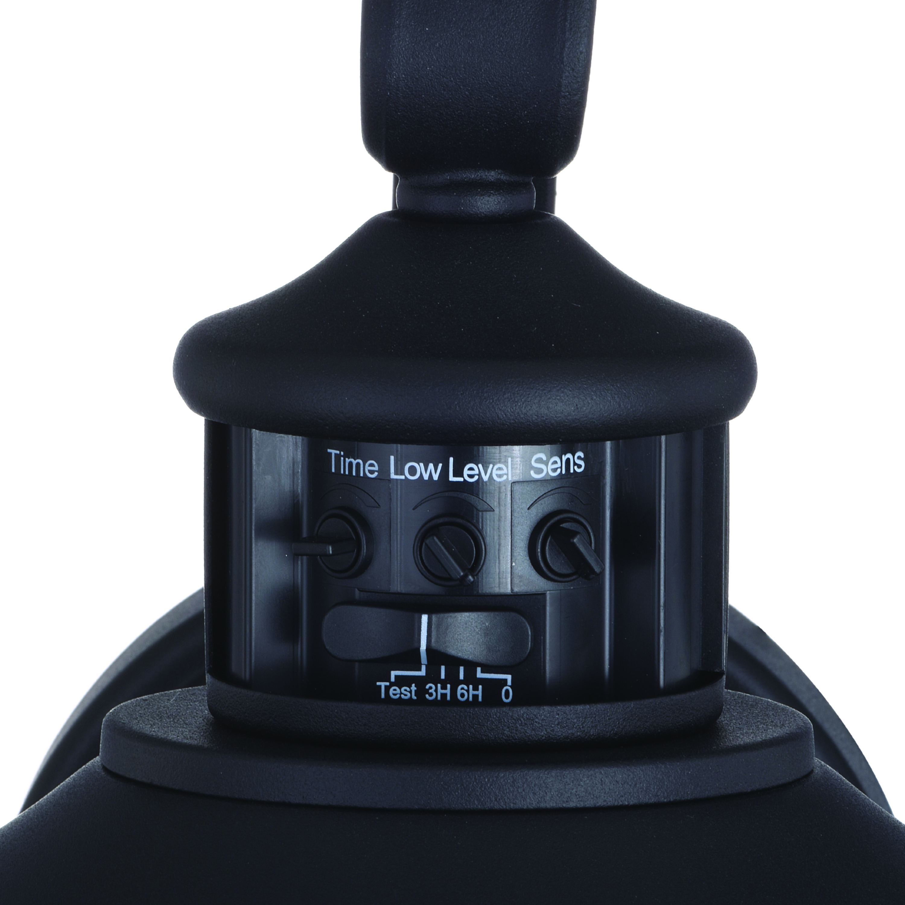 Abigail Textured Black Outdoor Motion Sensor