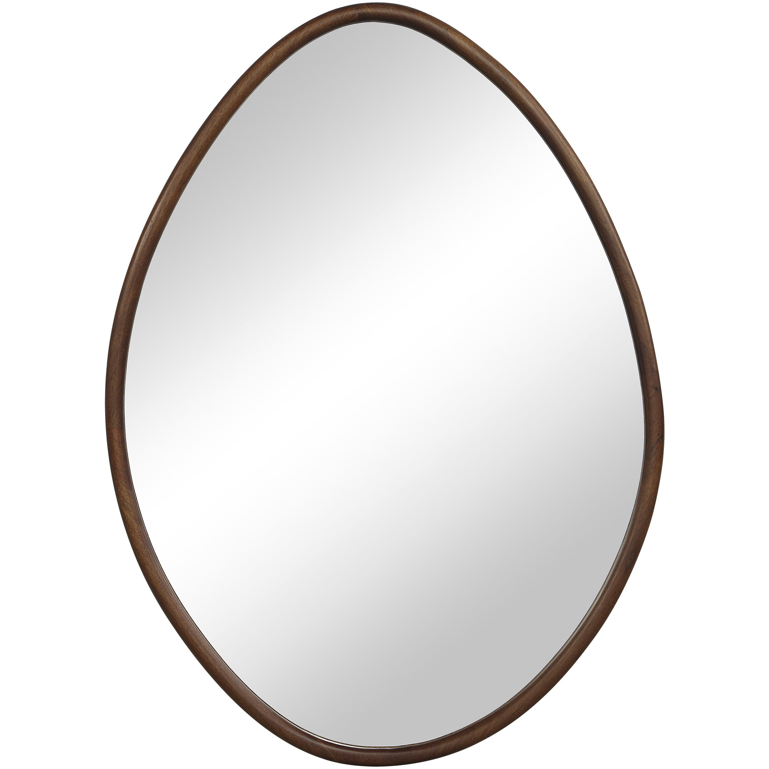 Tivoli 24 X 18 inch Walnut Wall Mirrors, Set of 2