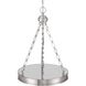 Cameron 1 Light 16.5 inch Polished Nickel Pendant Ceiling Light