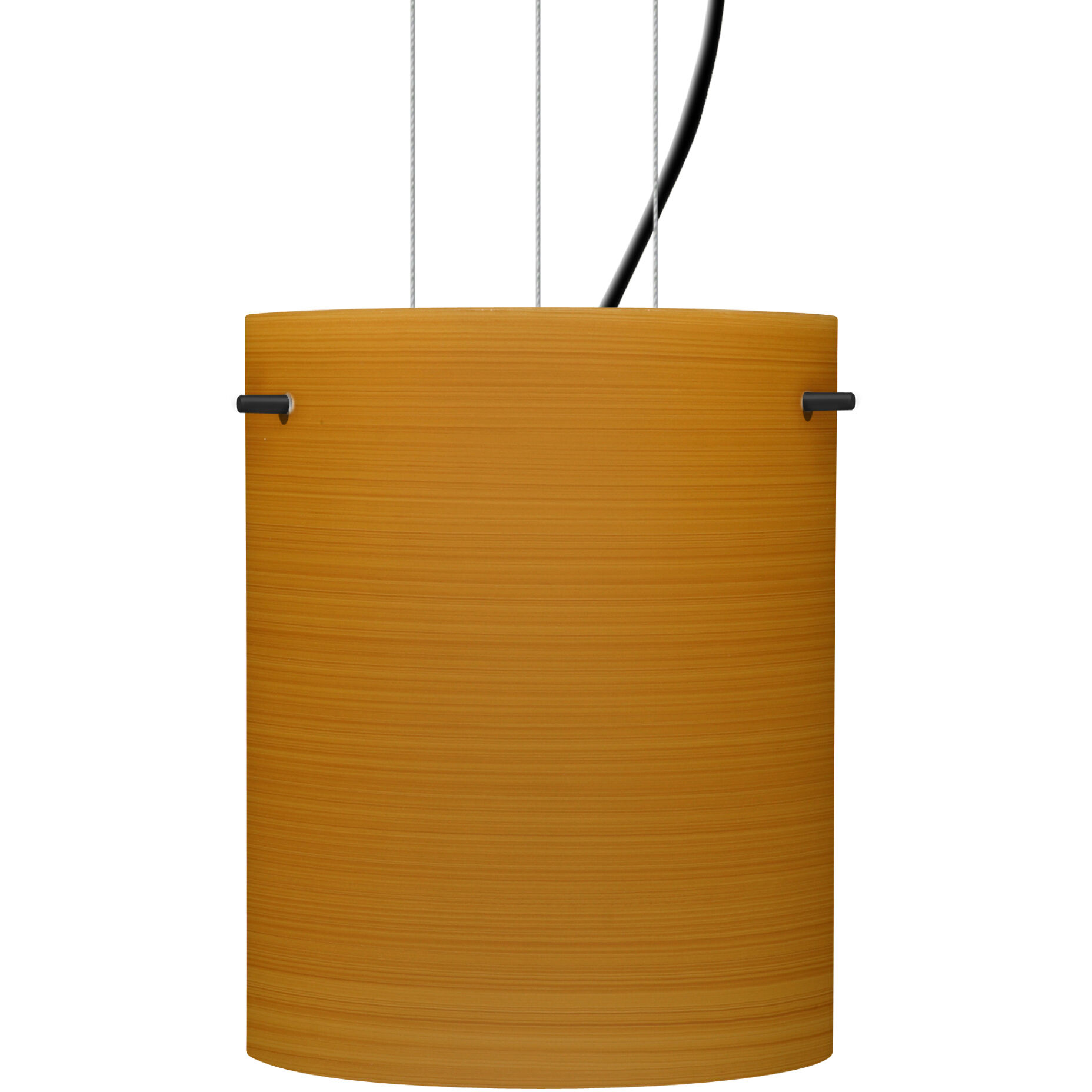 Tamburo 8 LED Black Cable Pendant Ceiling Light