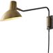 Swing LED 24 inch Gunmetal Wall Sconce Wall Light in Brushed Brass Steel