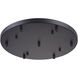 Matteo Lighting Leo 17.75 inch Black Multi Ceiling Canopy Ceiling Light CP0107BK - Open Box