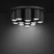Beyond Tamara LED 19.1 inch Black Flush Mount Ceiling Light