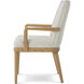 Essence Blonde Dining Chair, Wooden, Upholstered