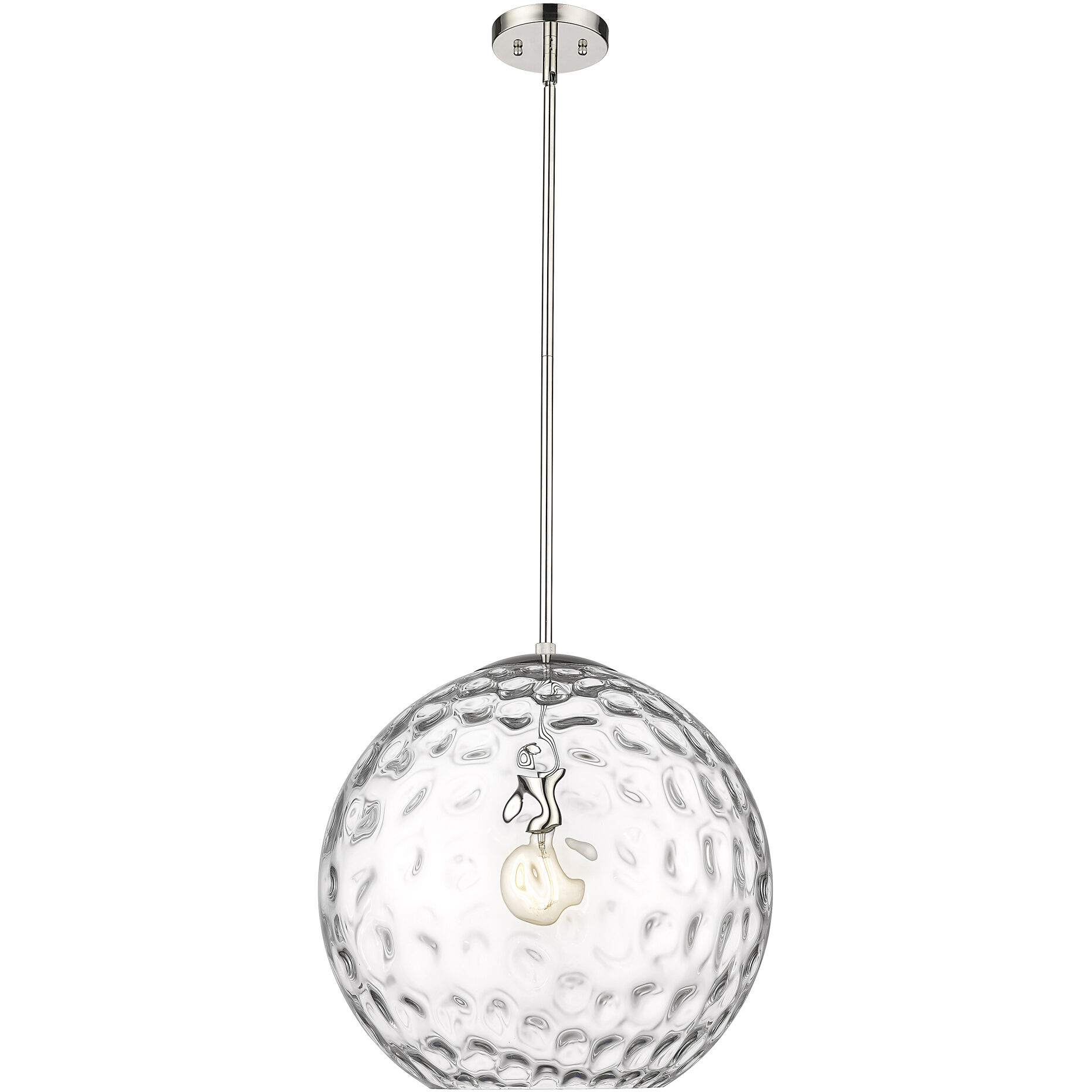Mackenzie 1 Light 18 inch Polished Nickel Pendant Ceiling Light