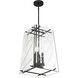 Kole 4 Light 14 inch Matte Black Pendant Ceiling Light, Essentials