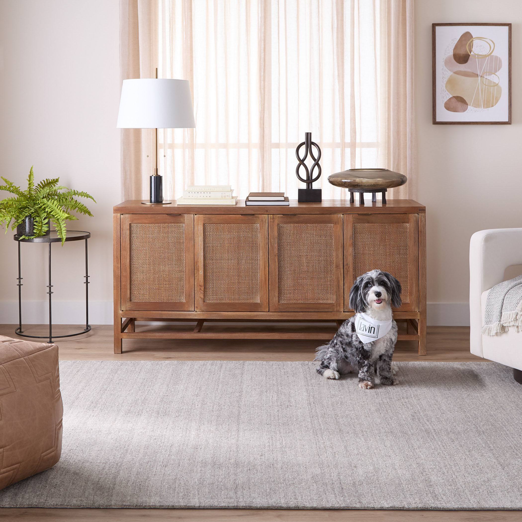 Riya 114 X 79 inch Grey Rug in 6 x 9