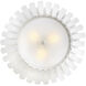 Reina 3 Light 25.5 inch Textured Plaster Chandelier Ceiling Light