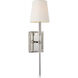 AH by Alexa Hampton Baxley 1 Light 5.5 inch Polished Nickel Sconce Wall Light
